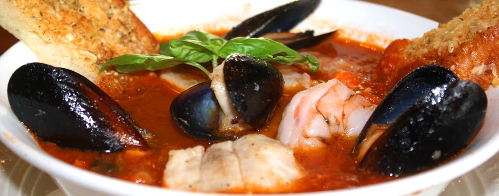 Cioppino Seafood Stew - Jumbo Shrimp, Mussels, Fresh Fish, Rich Tomato Broth Cioppino Seafood Stew - Jumbo Shrimp, Mussels, Fresh Fish, Rich Tomato Broth